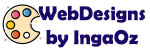 Webdesign by IngaOz